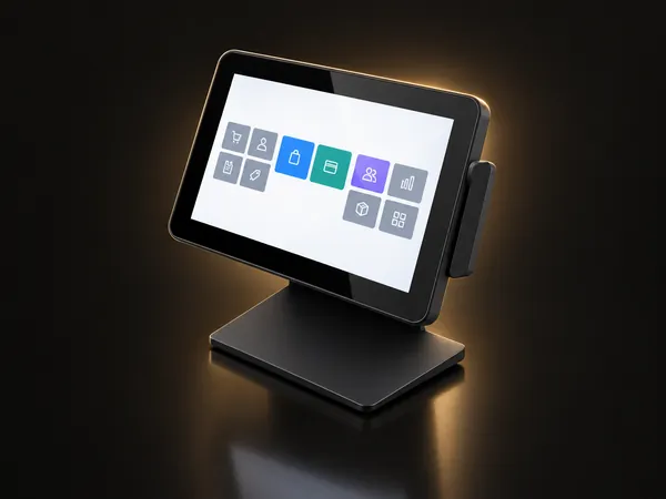 Touchscreen terminal